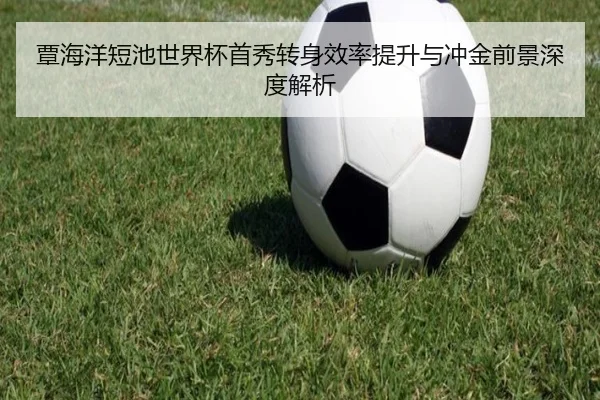 覃海洋短池世界杯首秀转身效率提升与冲金前景深度解析